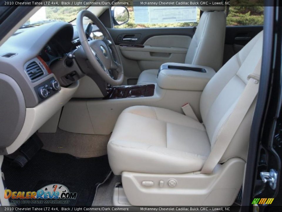2010 Chevrolet Tahoe LTZ 4x4 Black / Light Cashmere/Dark Cashmere Photo #8