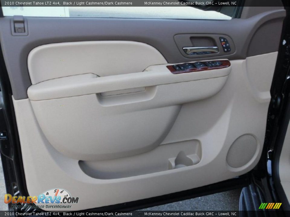 2010 Chevrolet Tahoe LTZ 4x4 Black / Light Cashmere/Dark Cashmere Photo #10