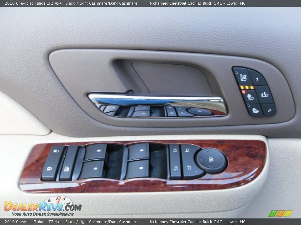 2010 Chevrolet Tahoe LTZ 4x4 Black / Light Cashmere/Dark Cashmere Photo #11