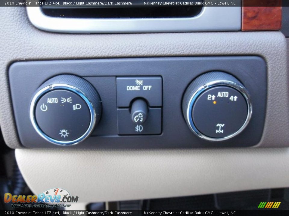 2010 Chevrolet Tahoe LTZ 4x4 Black / Light Cashmere/Dark Cashmere Photo #12