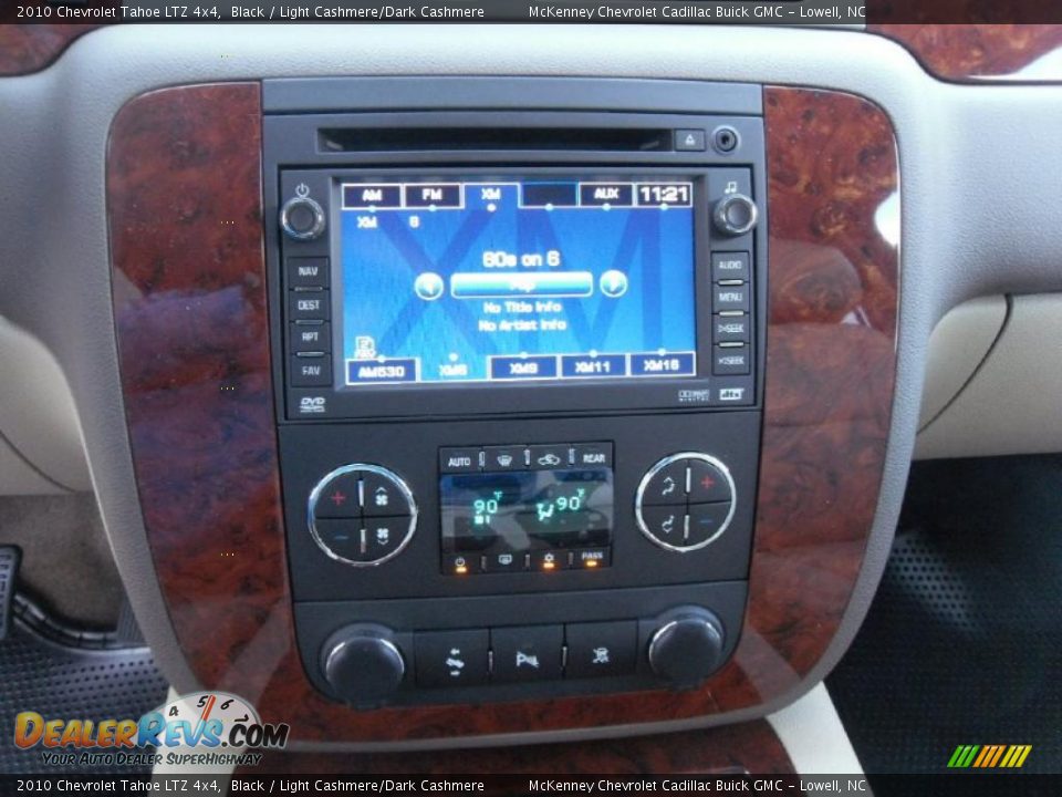 2010 Chevrolet Tahoe LTZ 4x4 Black / Light Cashmere/Dark Cashmere Photo #13