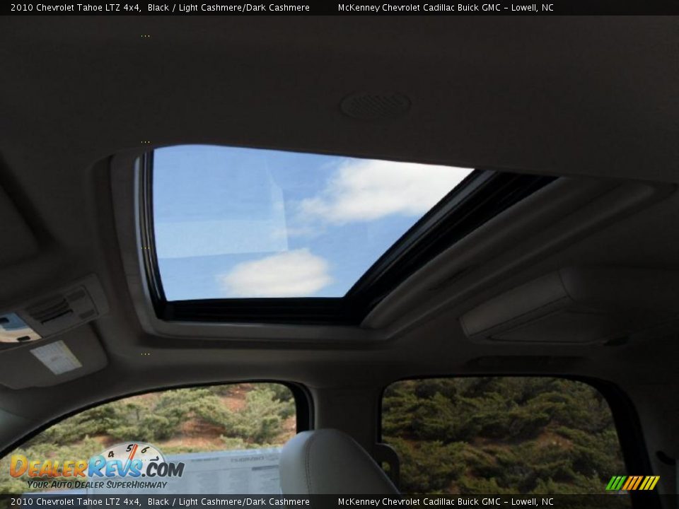 2010 Chevrolet Tahoe LTZ 4x4 Black / Light Cashmere/Dark Cashmere Photo #14