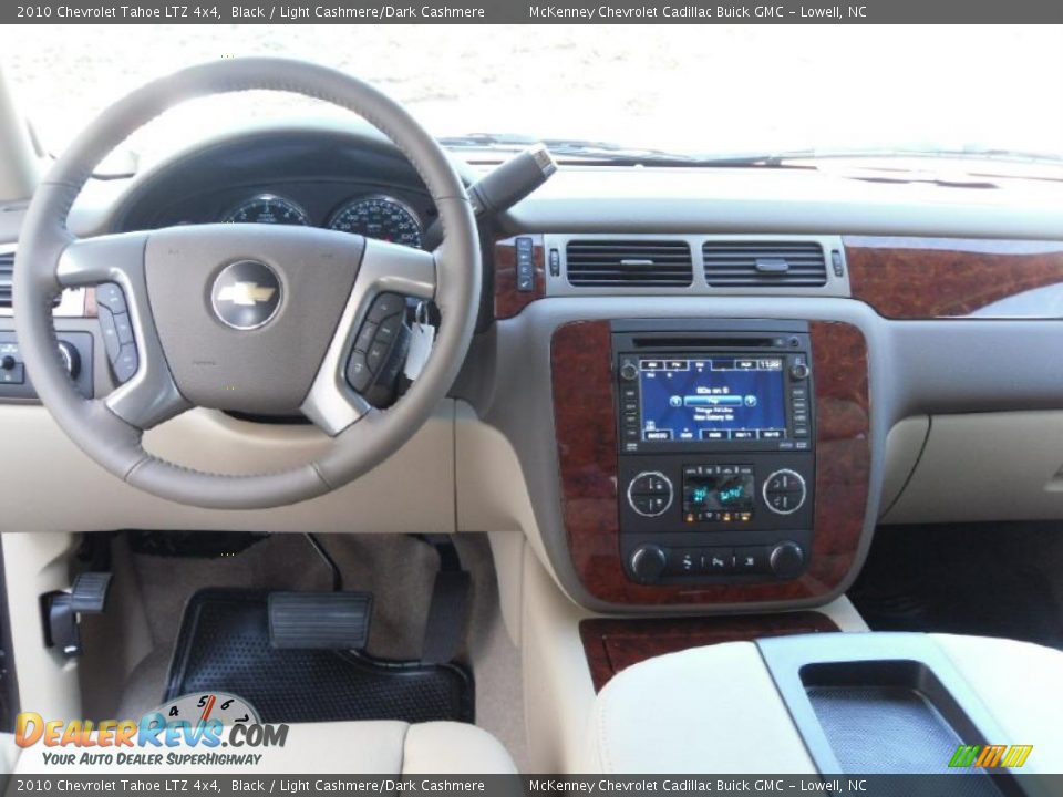2010 Chevrolet Tahoe LTZ 4x4 Black / Light Cashmere/Dark Cashmere Photo #17