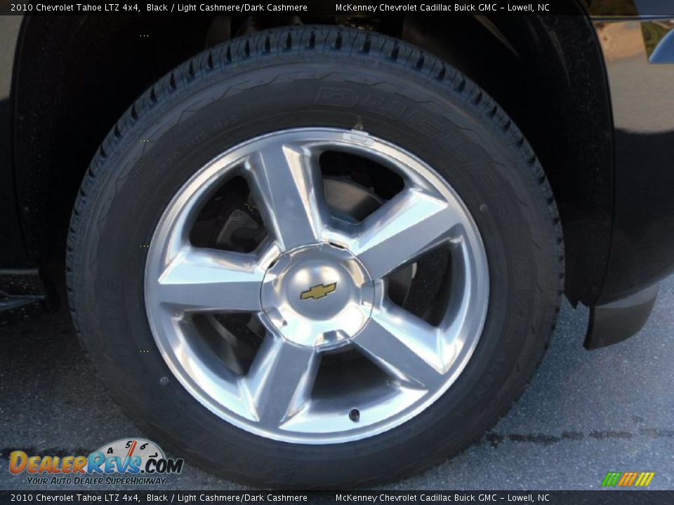 2010 Chevrolet Tahoe LTZ 4x4 Black / Light Cashmere/Dark Cashmere Photo #27