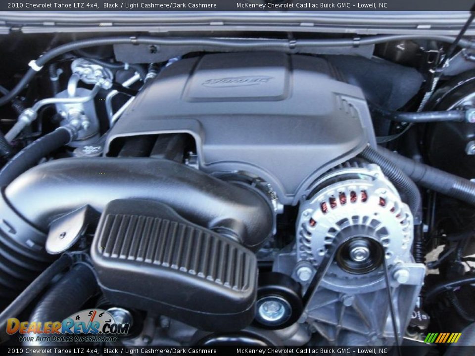 2010 Chevrolet Tahoe LTZ 4x4 Black / Light Cashmere/Dark Cashmere Photo #28