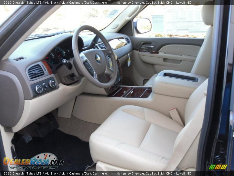 2010 Chevrolet Tahoe LTZ 4x4 Black / Light Cashmere/Dark Cashmere Photo #31