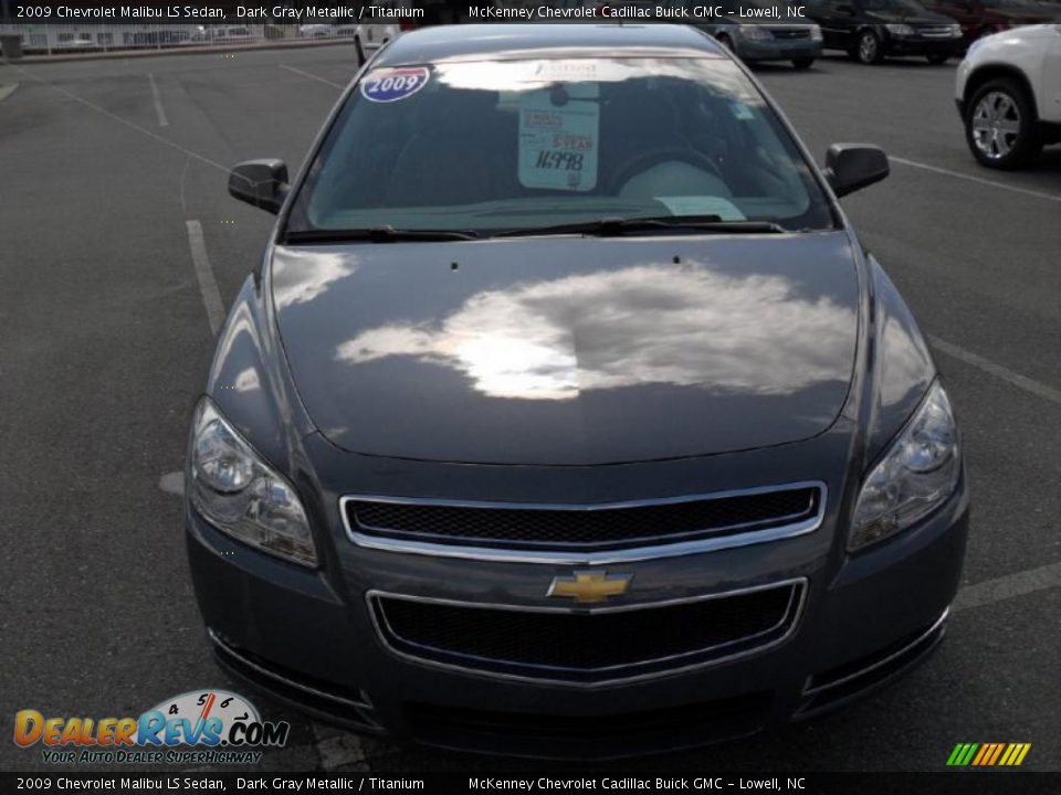 2009 Chevrolet Malibu LS Sedan Dark Gray Metallic / Titanium Photo #6
