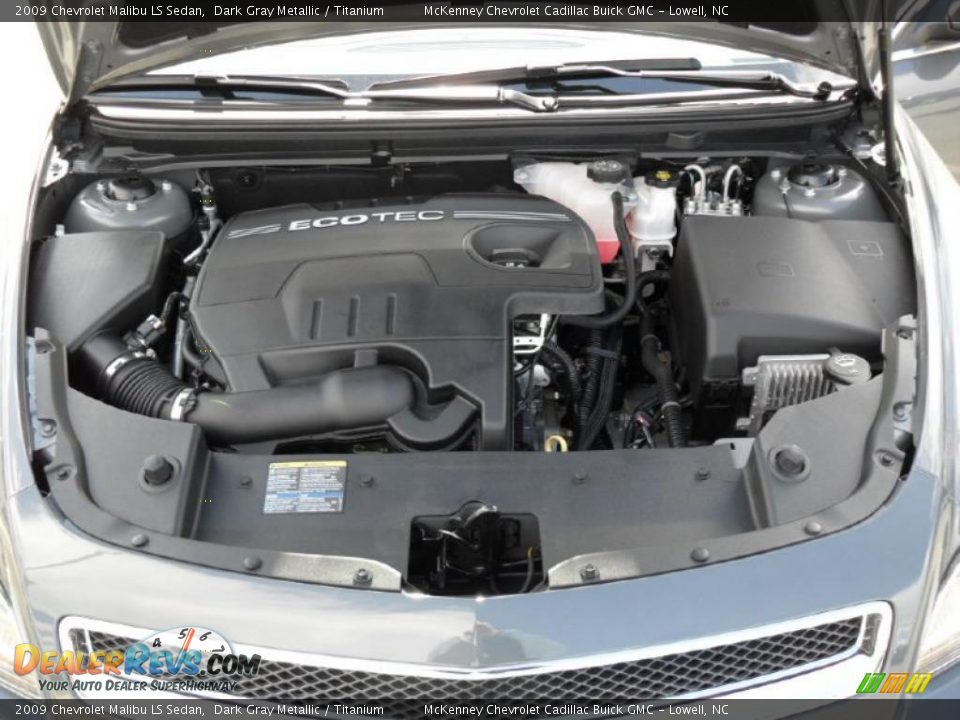 2009 Chevrolet Malibu LS Sedan Dark Gray Metallic / Titanium Photo #20