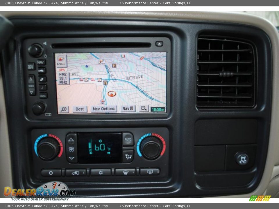 2006 Chevrolet Tahoe Z71 4x4 Summit White / Tan/Neutral Photo #22
