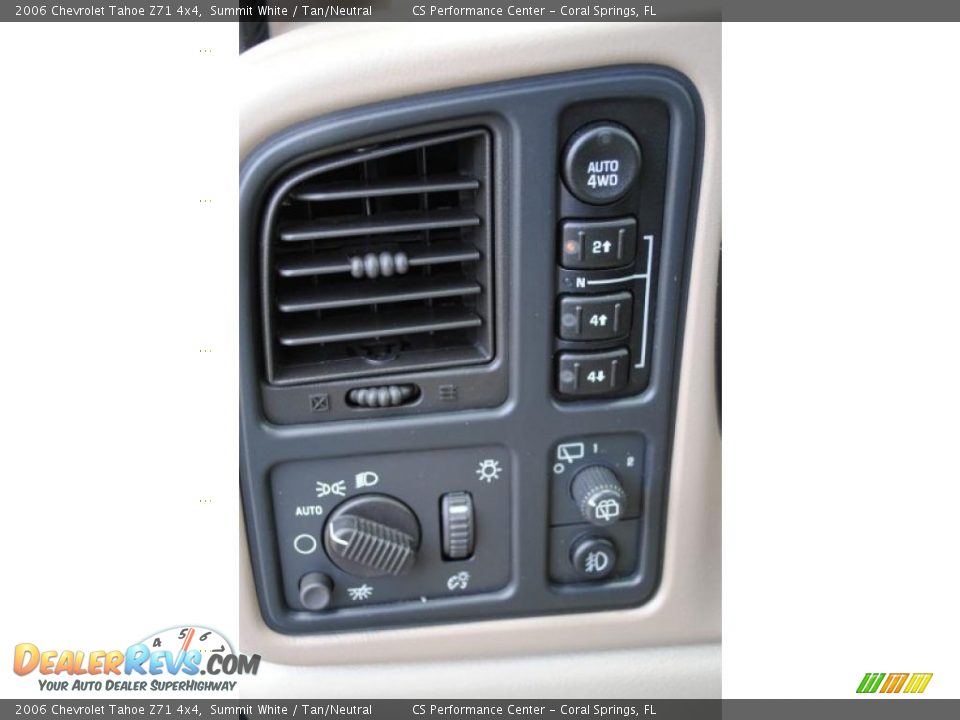 2006 Chevrolet Tahoe Z71 4x4 Summit White / Tan/Neutral Photo #24