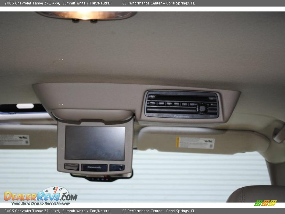 2006 Chevrolet Tahoe Z71 4x4 Summit White / Tan/Neutral Photo #28