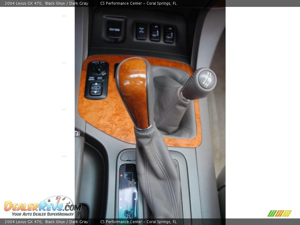 2004 Lexus GX 470 Black Onyx / Dark Gray Photo #36
