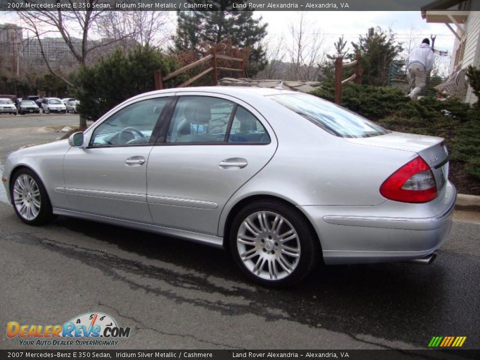 2007 Mercedes-Benz E 350 Sedan Iridium Silver Metallic / Cashmere Photo #2