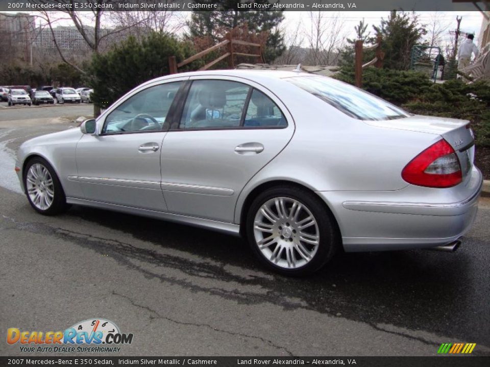 2007 Mercedes-Benz E 350 Sedan Iridium Silver Metallic / Cashmere Photo #3
