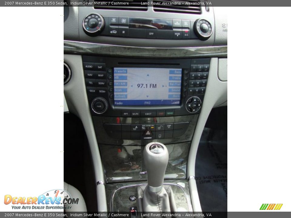 2007 Mercedes-Benz E 350 Sedan Iridium Silver Metallic / Cashmere Photo #11