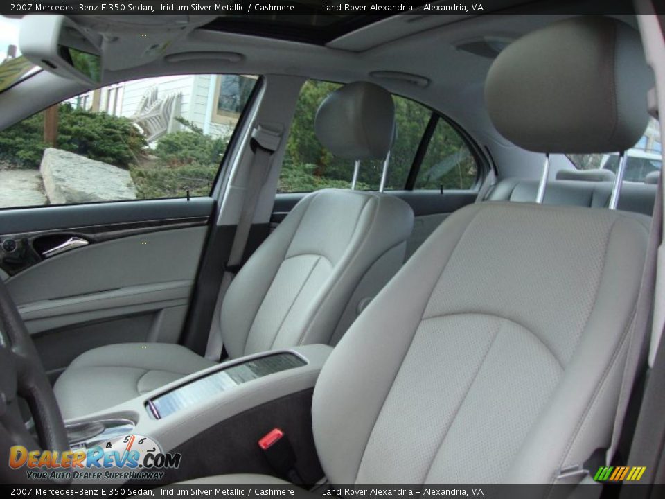 2007 Mercedes-Benz E 350 Sedan Iridium Silver Metallic / Cashmere Photo #12