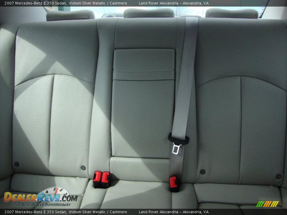 2007 Mercedes-Benz E 350 Sedan Iridium Silver Metallic / Cashmere Photo #14