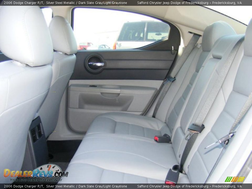 2006 Dodge Charger R/T Silver Steel Metallic / Dark Slate Gray/Light Graystone Photo #17