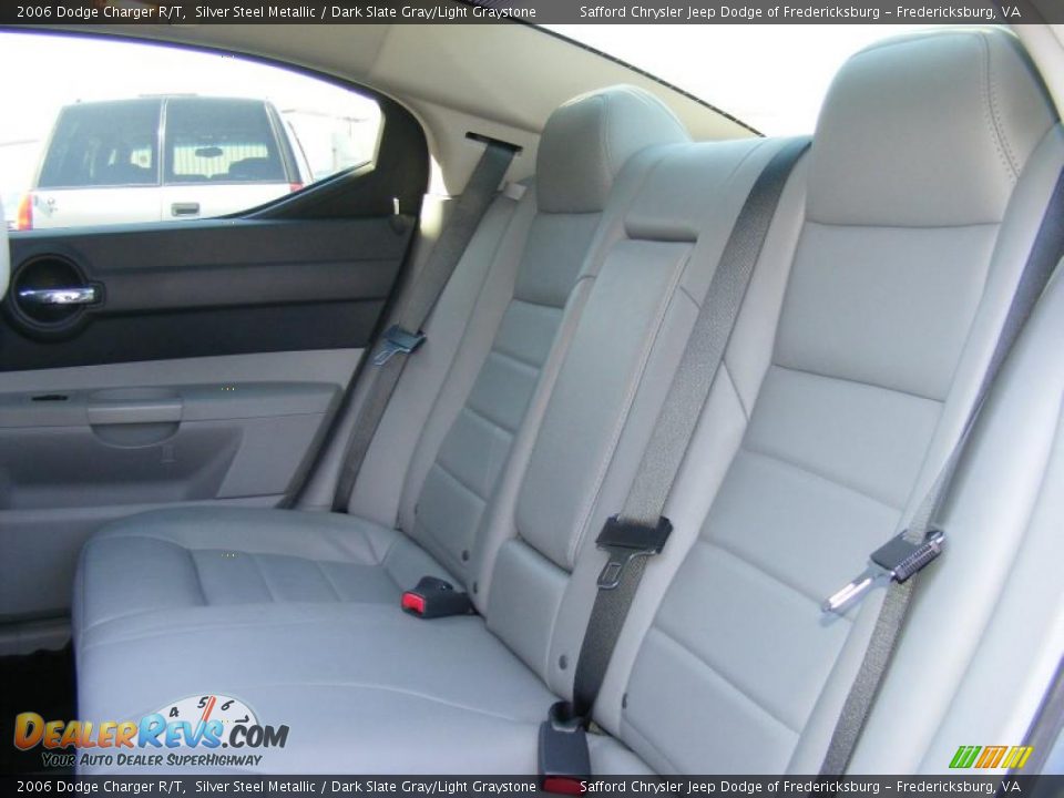 2006 Dodge Charger R/T Silver Steel Metallic / Dark Slate Gray/Light Graystone Photo #18