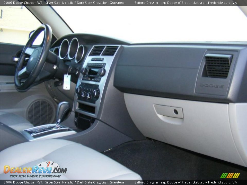 2006 Dodge Charger R/T Silver Steel Metallic / Dark Slate Gray/Light Graystone Photo #19