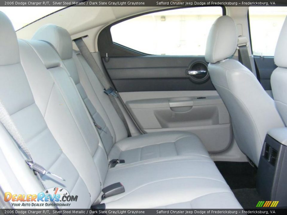 2006 Dodge Charger R/T Silver Steel Metallic / Dark Slate Gray/Light Graystone Photo #24