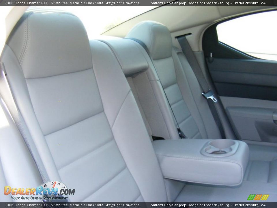 2006 Dodge Charger R/T Silver Steel Metallic / Dark Slate Gray/Light Graystone Photo #25