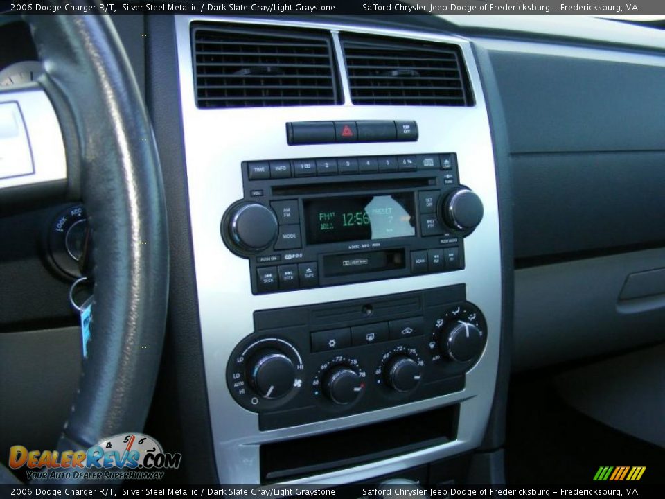 2006 Dodge Charger R/T Silver Steel Metallic / Dark Slate Gray/Light Graystone Photo #26