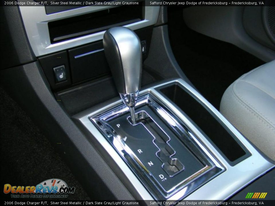 2006 Dodge Charger R/T Silver Steel Metallic / Dark Slate Gray/Light Graystone Photo #27