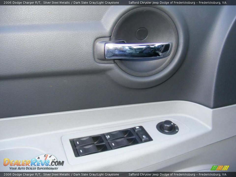2006 Dodge Charger R/T Silver Steel Metallic / Dark Slate Gray/Light Graystone Photo #31