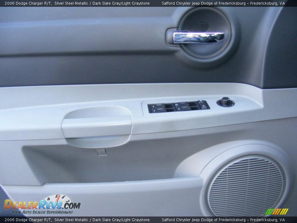 2006 Dodge Charger R/T Silver Steel Metallic / Dark Slate Gray/Light Graystone Photo #32