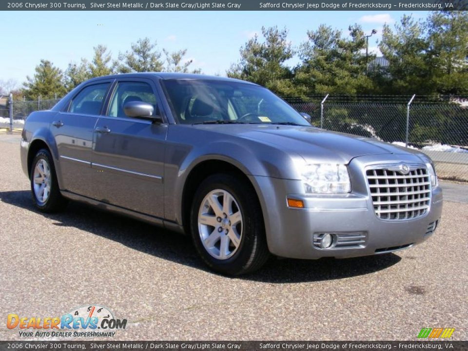 2006 Chrysler 300 Touring Silver Steel Metallic / Dark Slate Gray/Light Slate Gray Photo #3