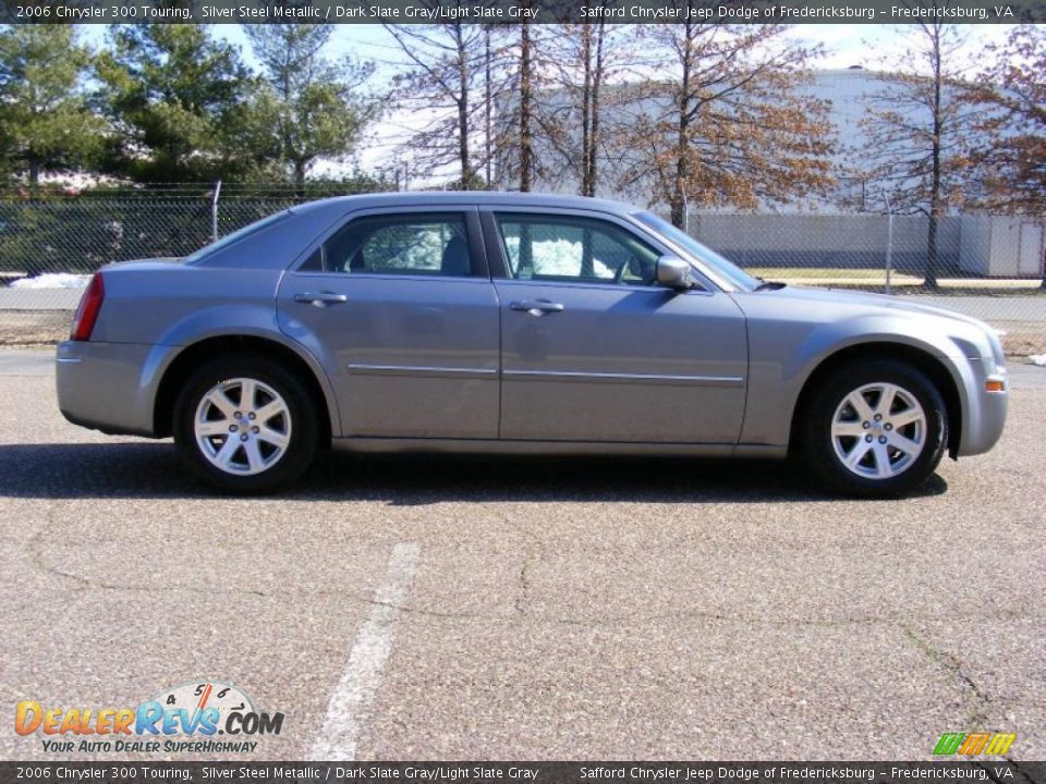 2006 Chrysler 300 Touring Silver Steel Metallic / Dark Slate Gray/Light Slate Gray Photo #4
