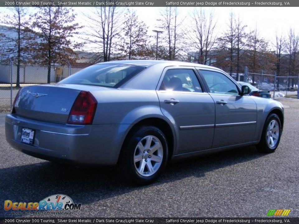 2006 Chrysler 300 Touring Silver Steel Metallic / Dark Slate Gray/Light Slate Gray Photo #5