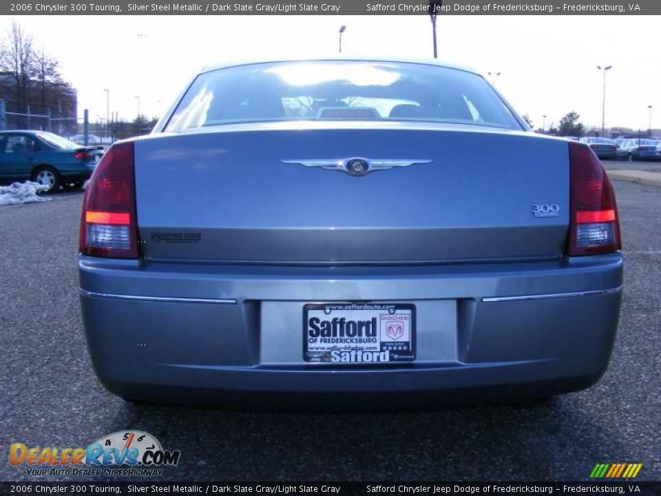 2006 Chrysler 300 Touring Silver Steel Metallic / Dark Slate Gray/Light Slate Gray Photo #6