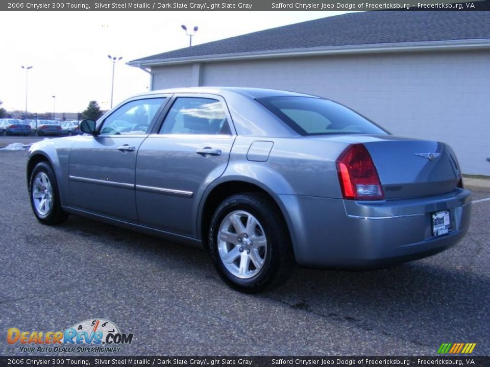 2006 Chrysler 300 Touring Silver Steel Metallic / Dark Slate Gray/Light Slate Gray Photo #7