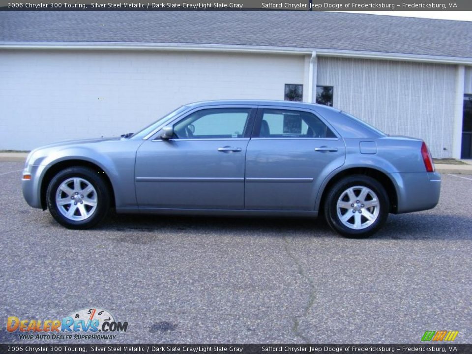 2006 Chrysler 300 Touring Silver Steel Metallic / Dark Slate Gray/Light Slate Gray Photo #8