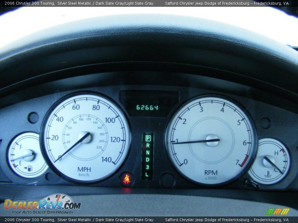 2006 Chrysler 300 Touring Silver Steel Metallic / Dark Slate Gray/Light Slate Gray Photo #9