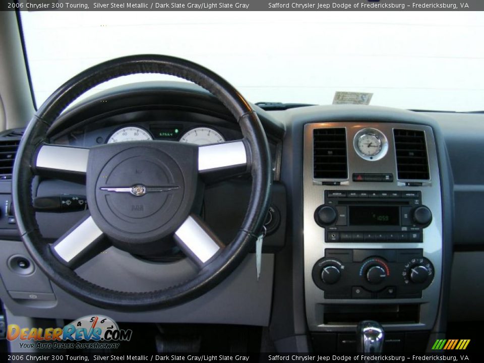 2006 Chrysler 300 Touring Silver Steel Metallic / Dark Slate Gray/Light Slate Gray Photo #11