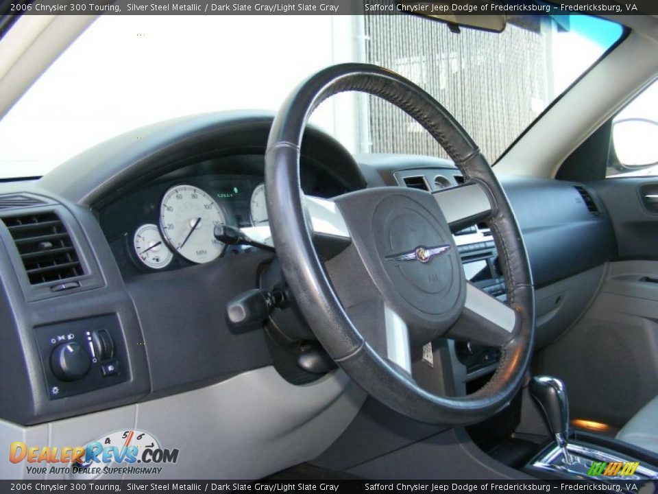 2006 Chrysler 300 Touring Silver Steel Metallic / Dark Slate Gray/Light Slate Gray Photo #12