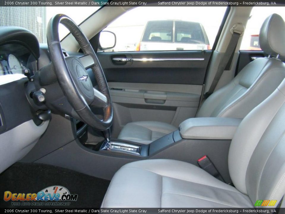 2006 Chrysler 300 Touring Silver Steel Metallic / Dark Slate Gray/Light Slate Gray Photo #13