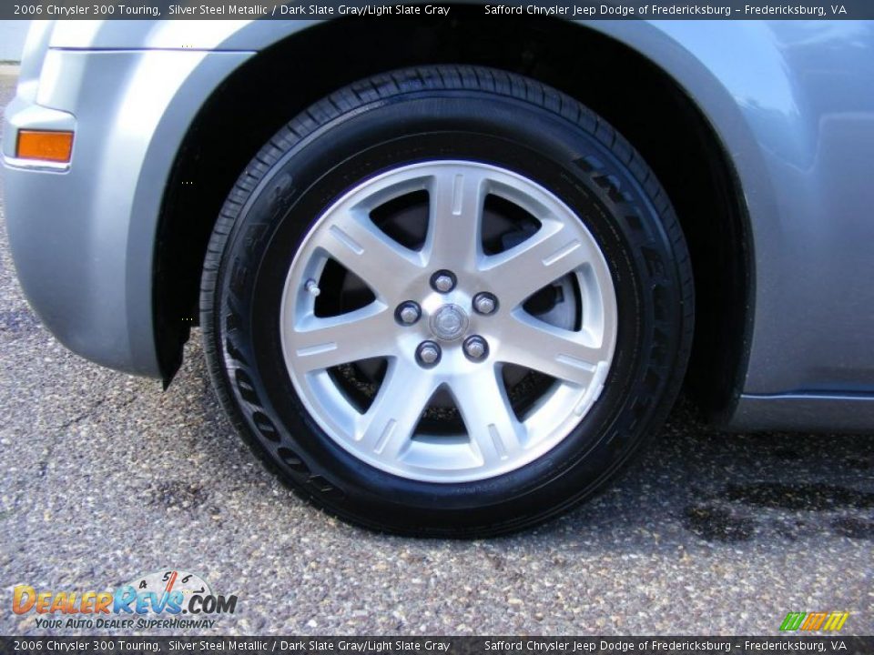 2006 Chrysler 300 Touring Silver Steel Metallic / Dark Slate Gray/Light Slate Gray Photo #31