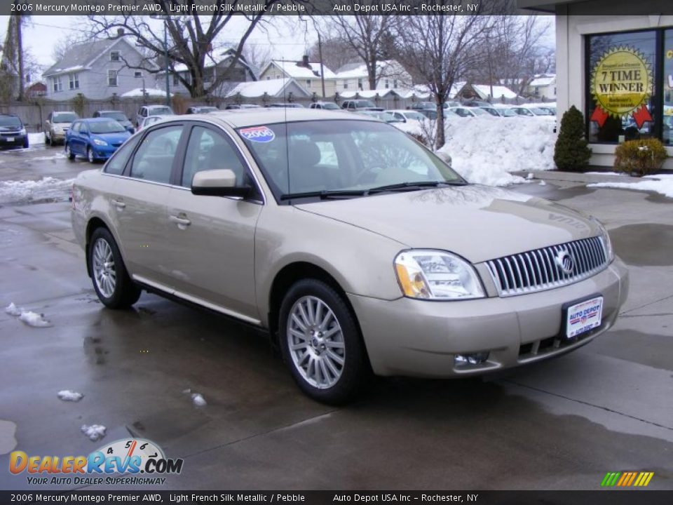 2006 Mercury Montego Premier AWD Light French Silk Metallic / Pebble Photo #2