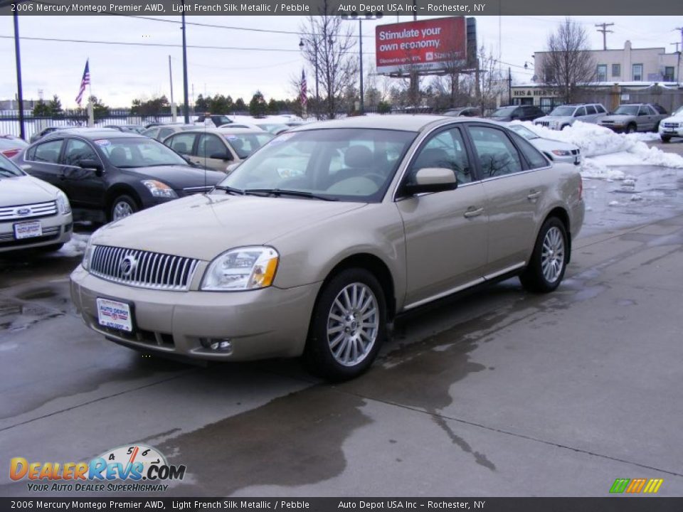 2006 Mercury Montego Premier AWD Light French Silk Metallic / Pebble Photo #4