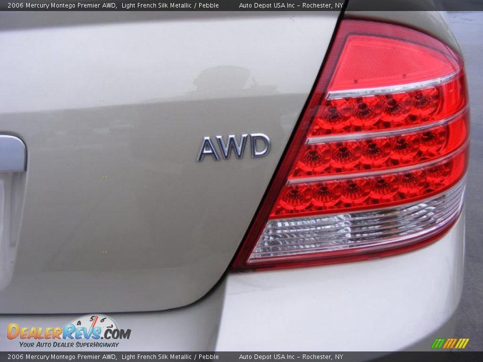2006 Mercury Montego Premier AWD Light French Silk Metallic / Pebble Photo #9