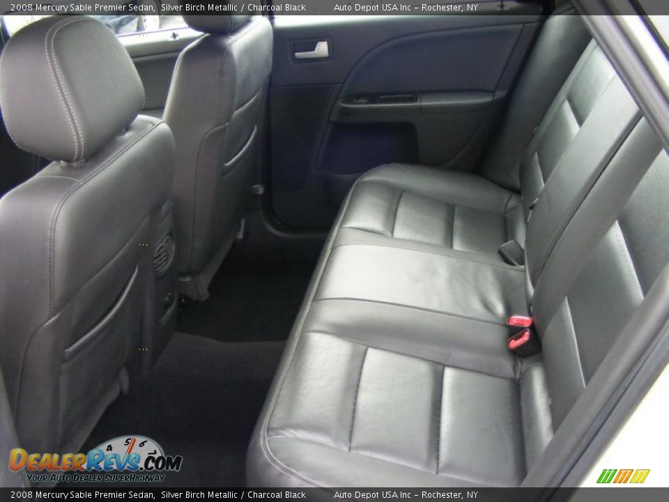 2008 Mercury Sable Premier Sedan Silver Birch Metallic / Charcoal Black Photo #11