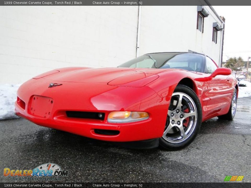 1999 Chevrolet Corvette Coupe Torch Red / Black Photo #1