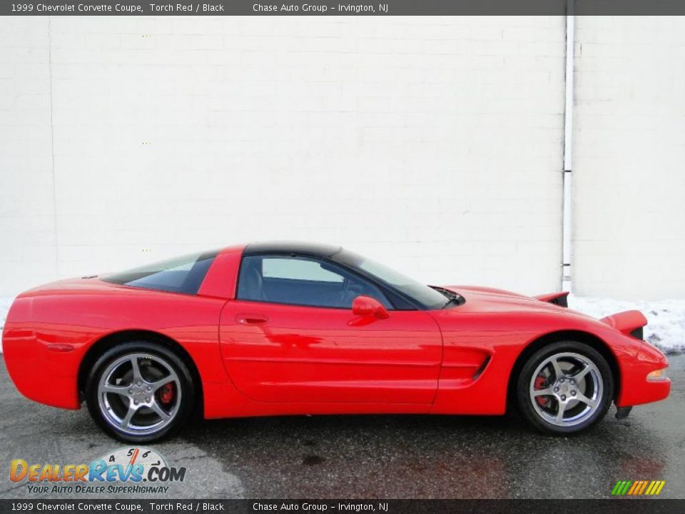 1999 Chevrolet Corvette Coupe Torch Red / Black Photo #3
