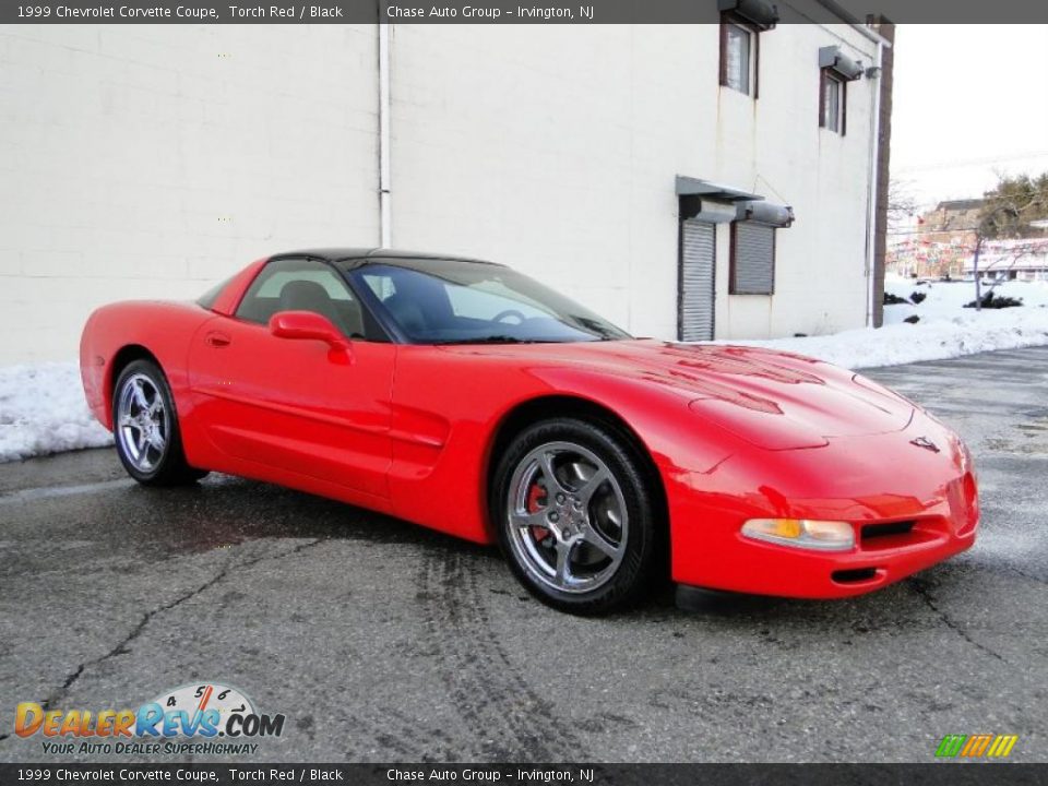 1999 Chevrolet Corvette Coupe Torch Red / Black Photo #6