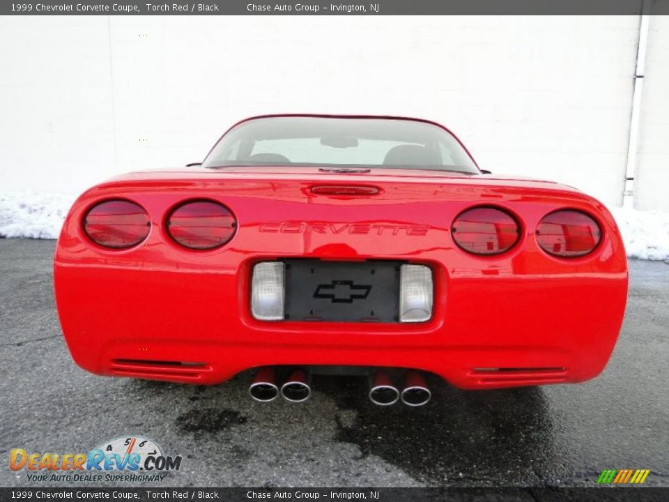 1999 Chevrolet Corvette Coupe Torch Red / Black Photo #8