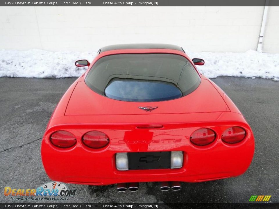 1999 Chevrolet Corvette Coupe Torch Red / Black Photo #9